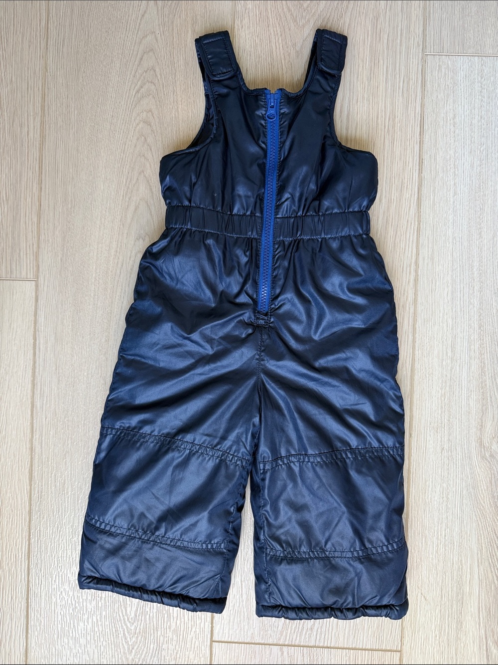 Toddler Insulated Snow Bibs Joe Fresh Navy Blue Overalls Winter Pants Baby 18M